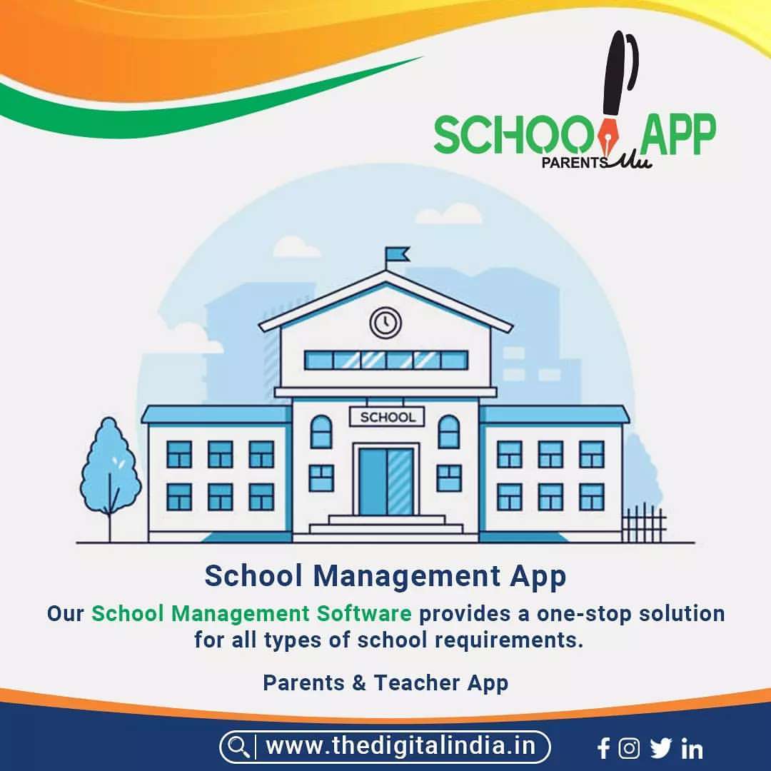 The Best School Management Software with Mobile App.
